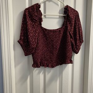 Arizona boho cropped top